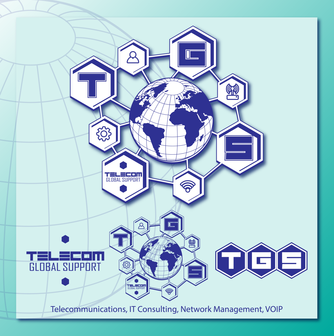 Diseño de Logo por Get'n Graphic para Telecom Global Support  | Diseño #28896813
