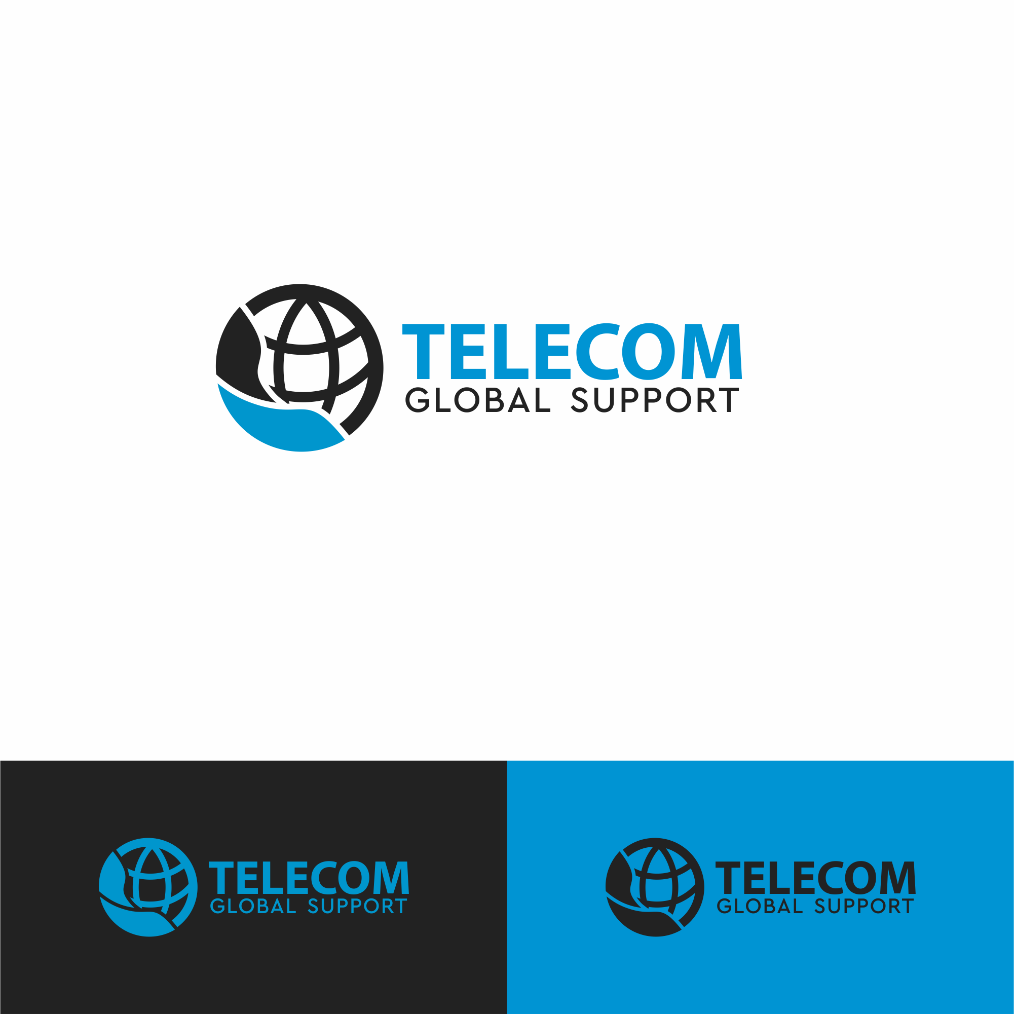Logo Design by alitjuara for Telecom Global Support  | Design #28893241