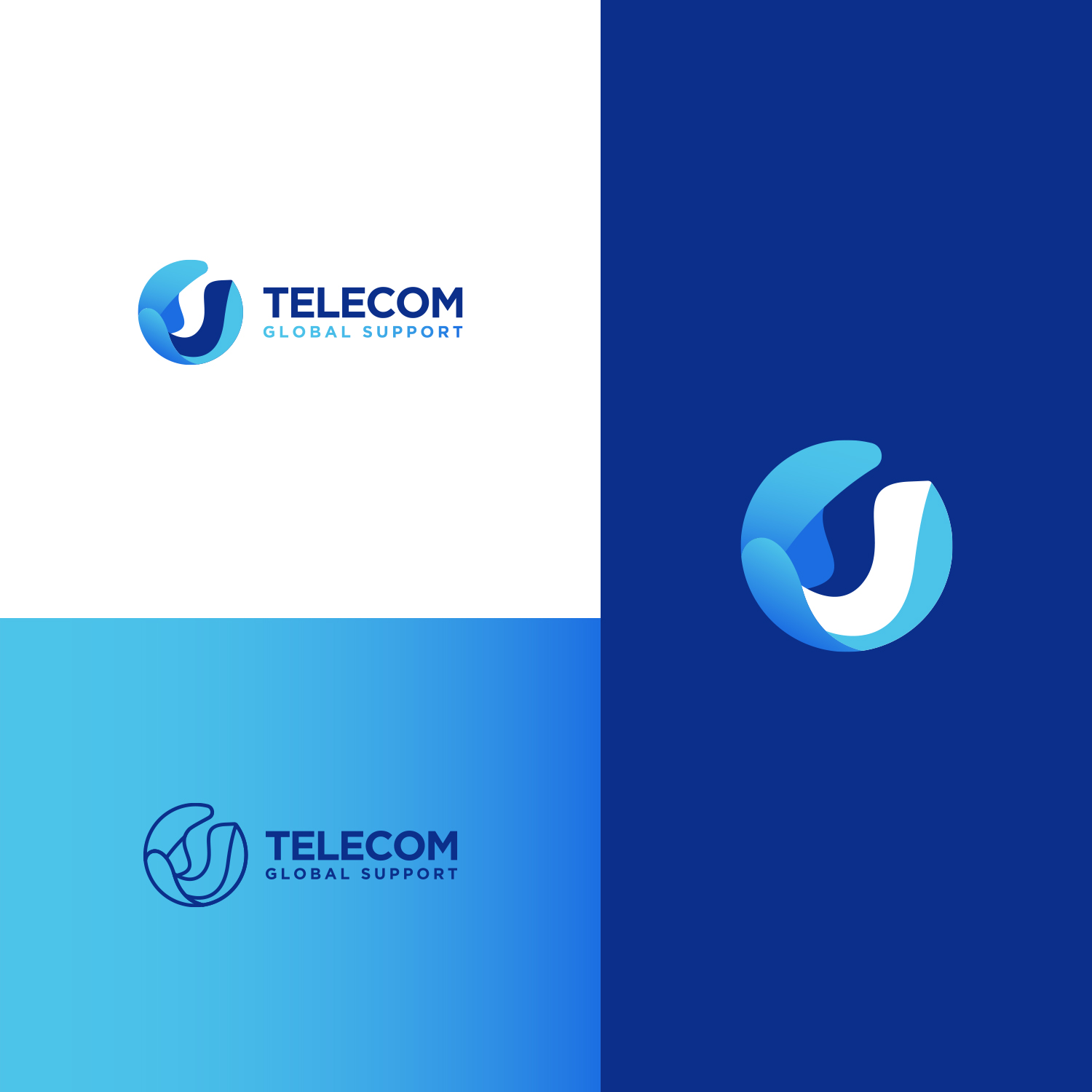 Logo Design by nzdesigners for Telecom Global Support  | Design #28876371