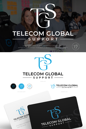Logo-Design von Asya Logo für Telecom Global Support  | Design #28890574