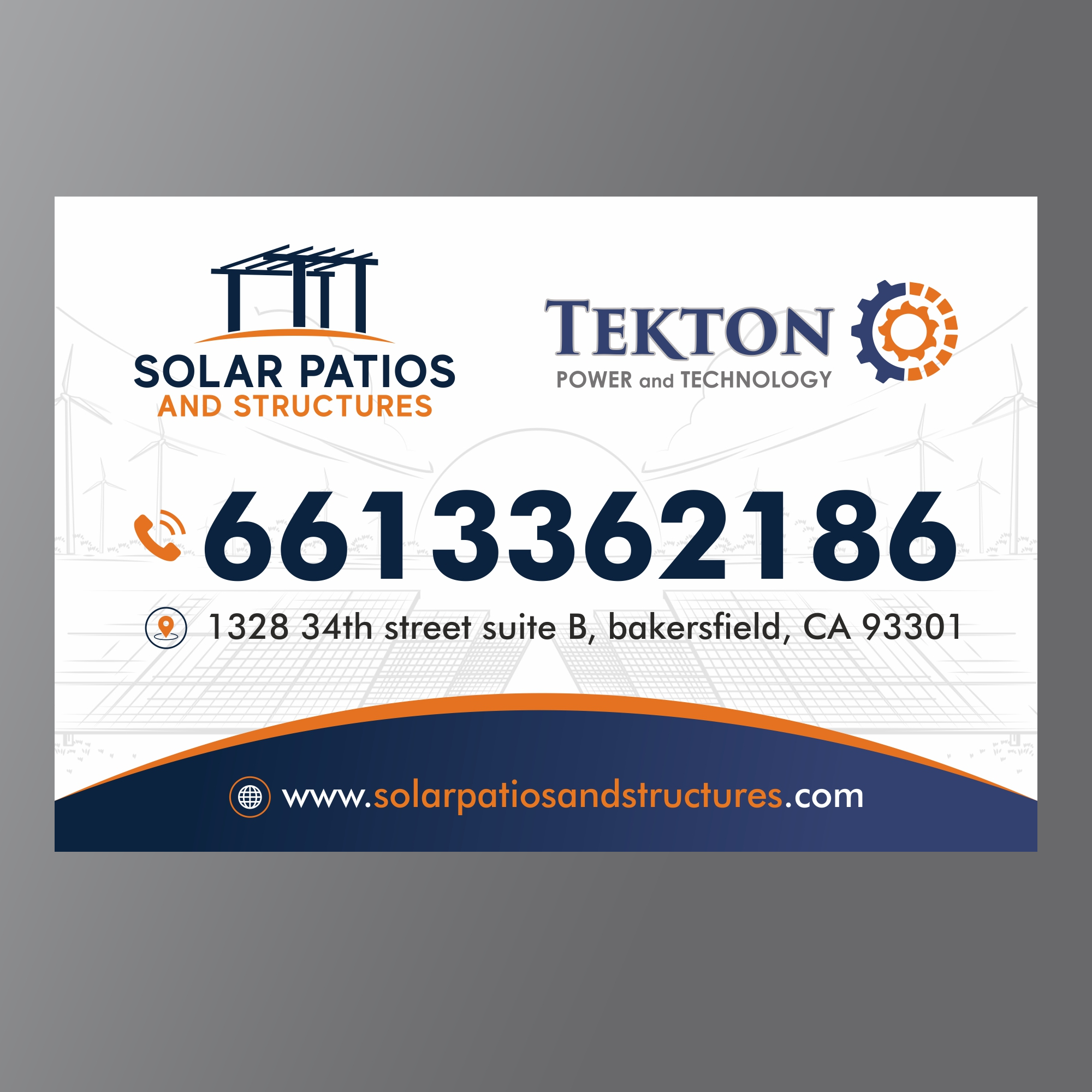 Signage Design by KreativeMadz for Tekton Power and Technology | Design #28871035