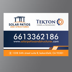 Signage Design by KreativeMadz for Tekton Power and Technology | Design: #28871193
