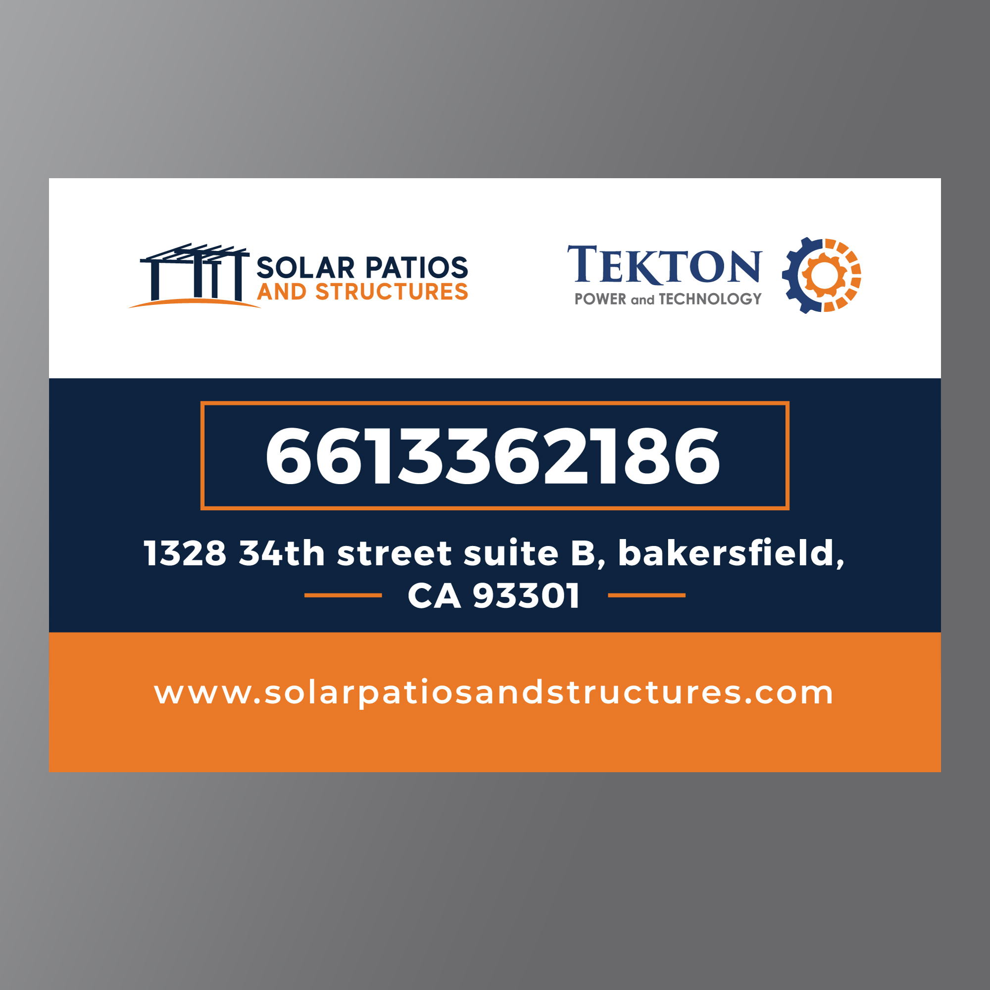 Signage Design by KreativeMadz for Tekton Power and Technology | Design #28871632