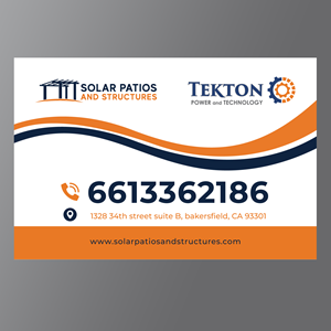 Signage Design by KreativeMadz for Tekton Power and Technology | Design: #28871633