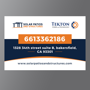 Signage Design by KreativeMadz for Tekton Power and Technology | Design: #28871634