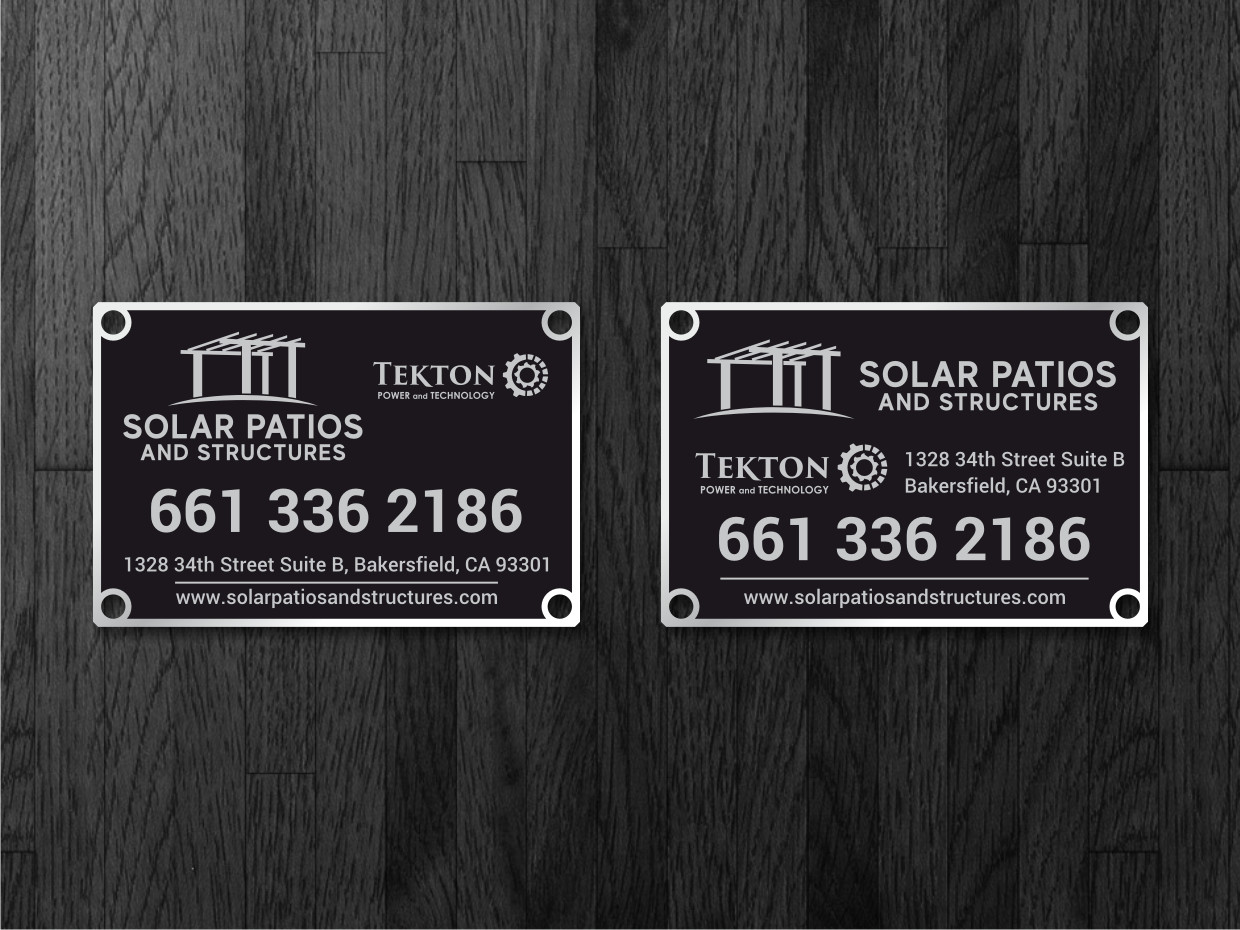Signage Design by Atvento Graphics for Tekton Power and Technology | Design #28871850