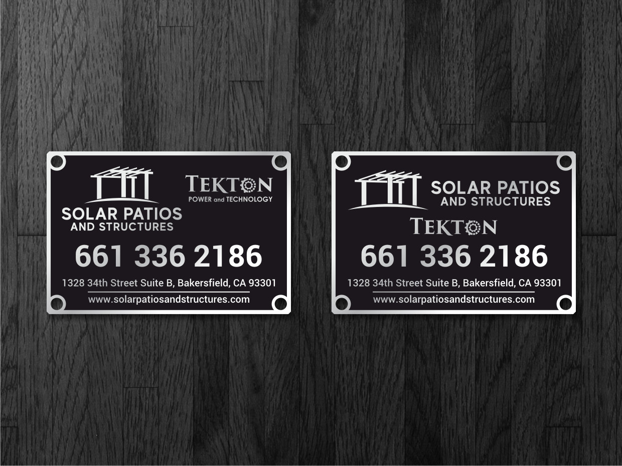 Signage Design by Atvento Graphics for Tekton Power and Technology | Design #28872753