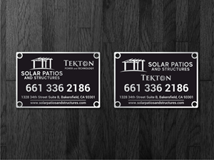 Signage Design by Atvento Graphics for Tekton Power and Technology | Design: #28872753