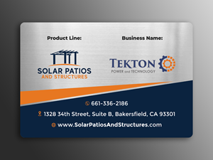 Signage Design by ecorokerz for Tekton Power and Technology | Design: #28871145