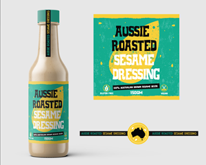 Salad Dressing Bottle Design | Grafik-Design von cosmicline