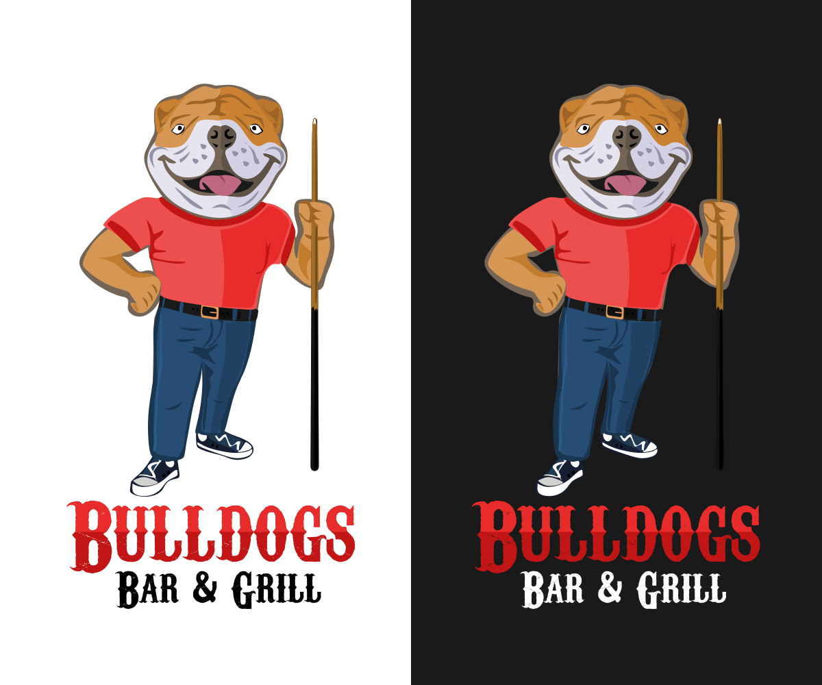 Graphic Design by design.bb for Bulldogs Bar and Grill | Design #28880560