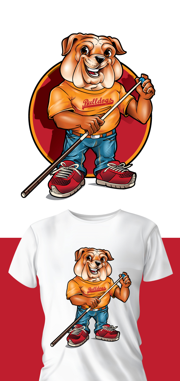 Graphic Design by ally designs for Bulldogs Bar and Grill | Design #28880906