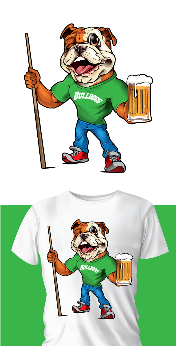 Diseño Gráfico por ally designs para Bulldogs Bar and Grill | Diseño #28880907