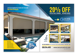 Advertisement Design by ELOISE LIND for Sun Control Retractable Shades | Design: #28895833