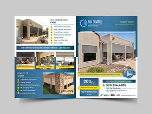 Advertisement Design by KreativeMadz for Sun Control Retractable Shades | Design: #28875883