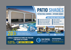 Advertisement Design by alex989 for Sun Control Retractable Shades | Design: #28927548