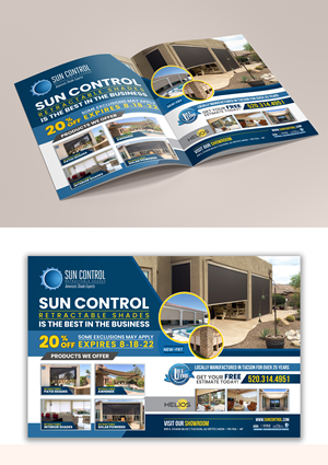 Advertisement Design by debdesign for Sun Control Retractable Shades | Design: #28875273