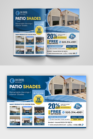 Advertisement Design by debdesign for Sun Control Retractable Shades | Design: #28892671