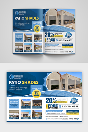 Advertisement Design by debdesign for Sun Control Retractable Shades | Design: #28909432