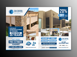 Advertisement Design by ecorokerz for Sun Control Retractable Shades | Design: #28883223