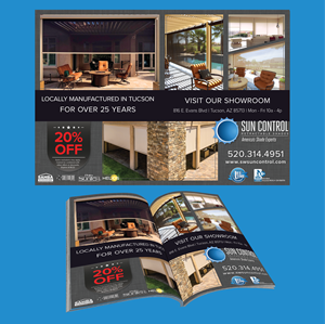 Advertisement Design by Antun Kaic for Sun Control Retractable Shades | Design #28928173