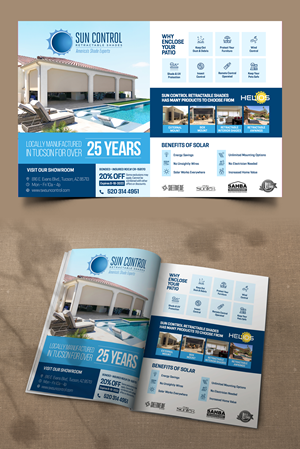 Advertisement Design by Graphic Guy for Sun Control Retractable Shades | Design: #28907093
