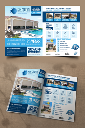 Advertisement Design by Graphic Guy for Sun Control Retractable Shades | Design #28910722