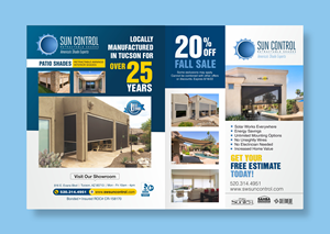 Advertisement Design by Happy18 for Sun Control Retractable Shades | Design: #28896105