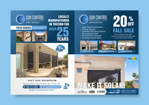 Advertisement Design by Happy 18 for Sun Control Retractable Shades | Design #28905679