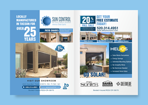 Advertisement Design by Happy18 for Sun Control Retractable Shades | Design: #28915415