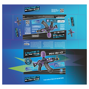 Exiting Packaging Design for New Toy Gun Brand | Design Emballage par Seb81