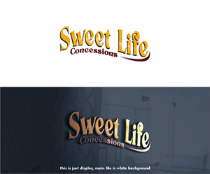 Logo Design by alkaline for Sweet Life Concessions LLC | Design: #28874941