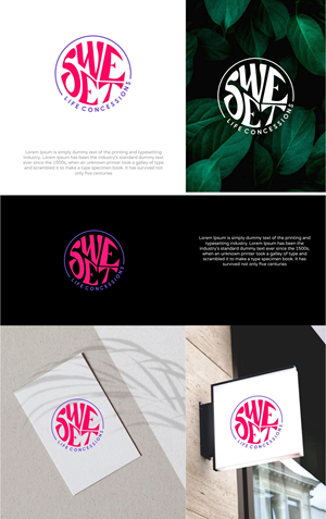 Diseño de Logo por Liyana para Sweet Life Concessions LLC | Diseño: #28889239