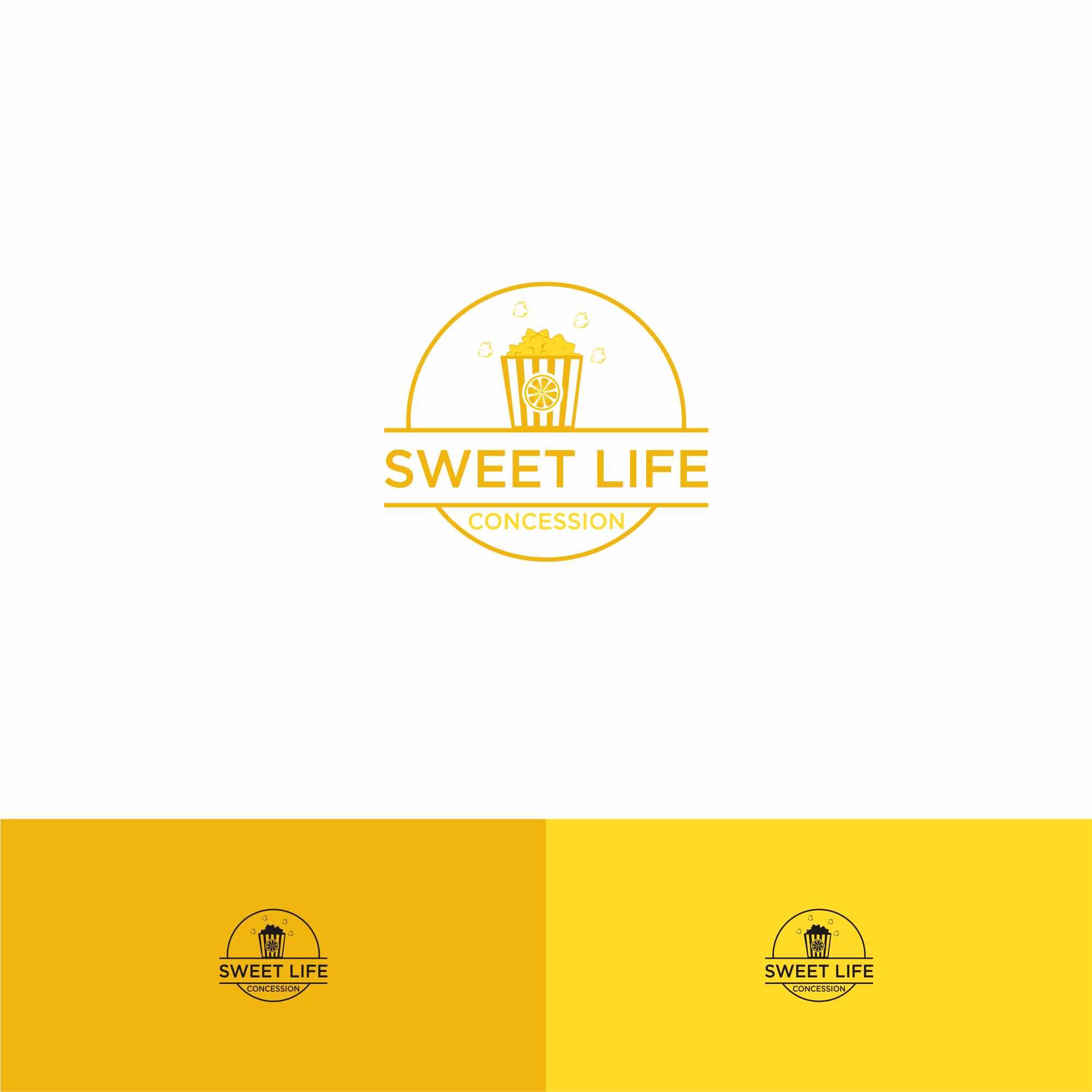 Logo Design by alitjuara for Sweet Life Concessions LLC | Design #28899783
