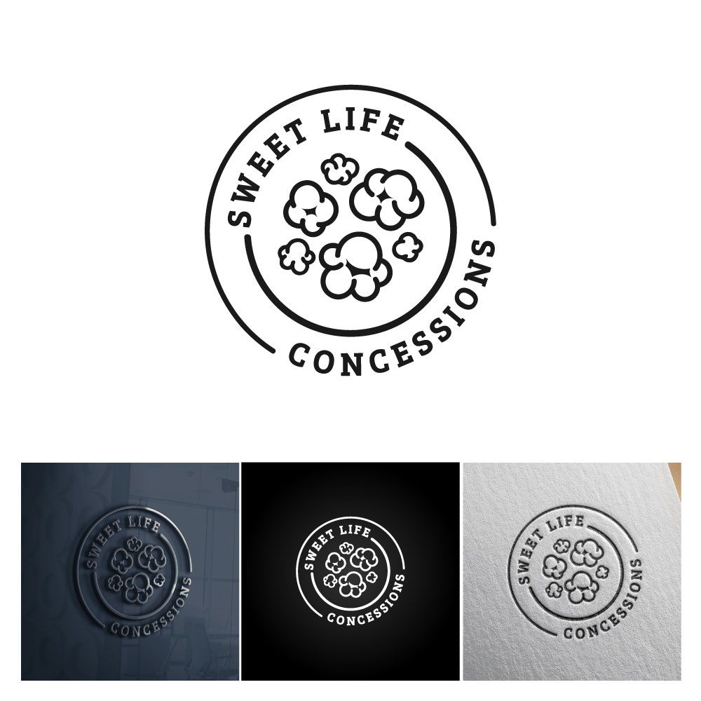 Logo Design by michellefrances for Sweet Life Concessions LLC | Design #28879994