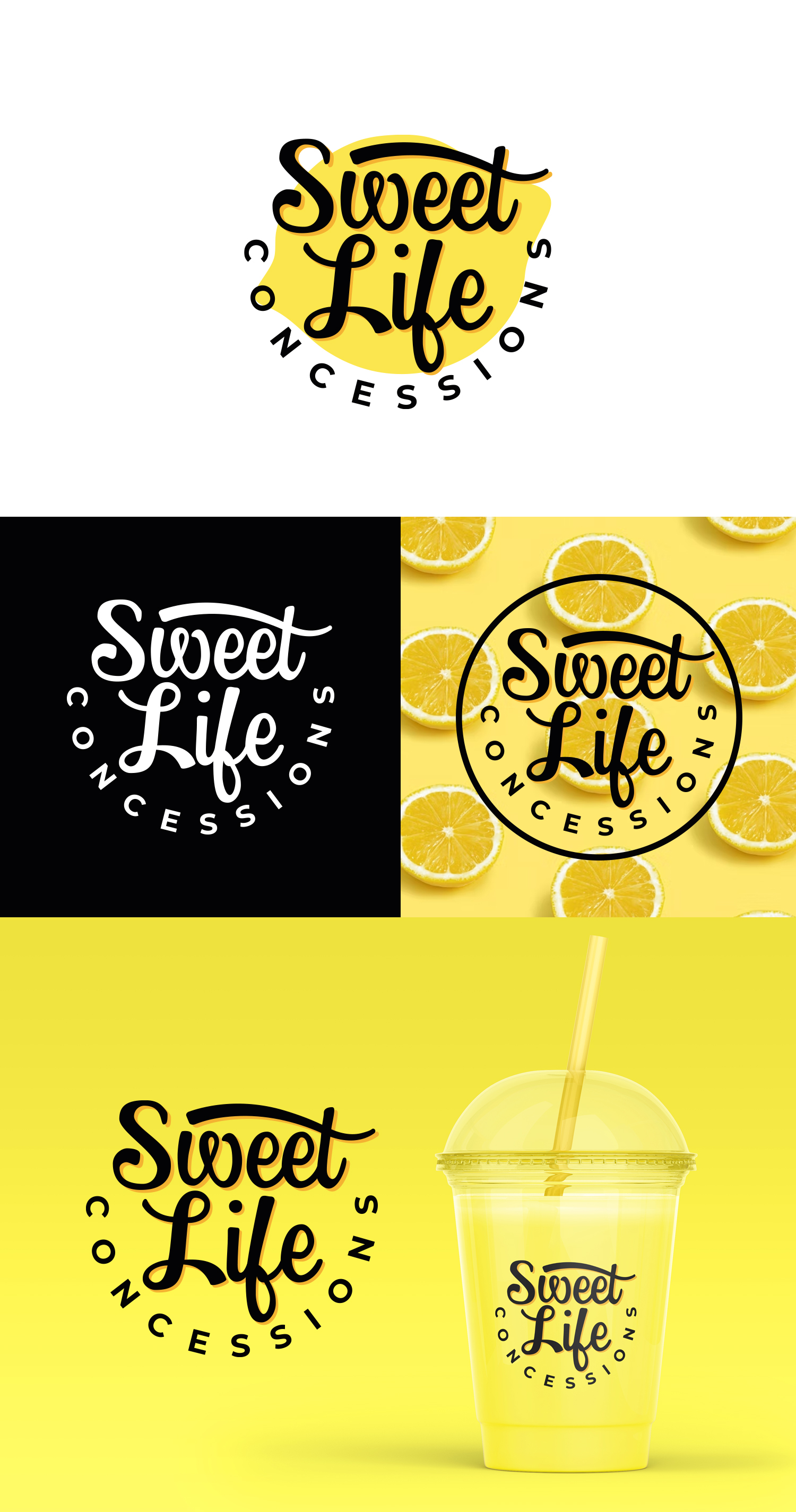 Logo Design by designbysy for Sweet Life Concessions LLC | Design #28901034