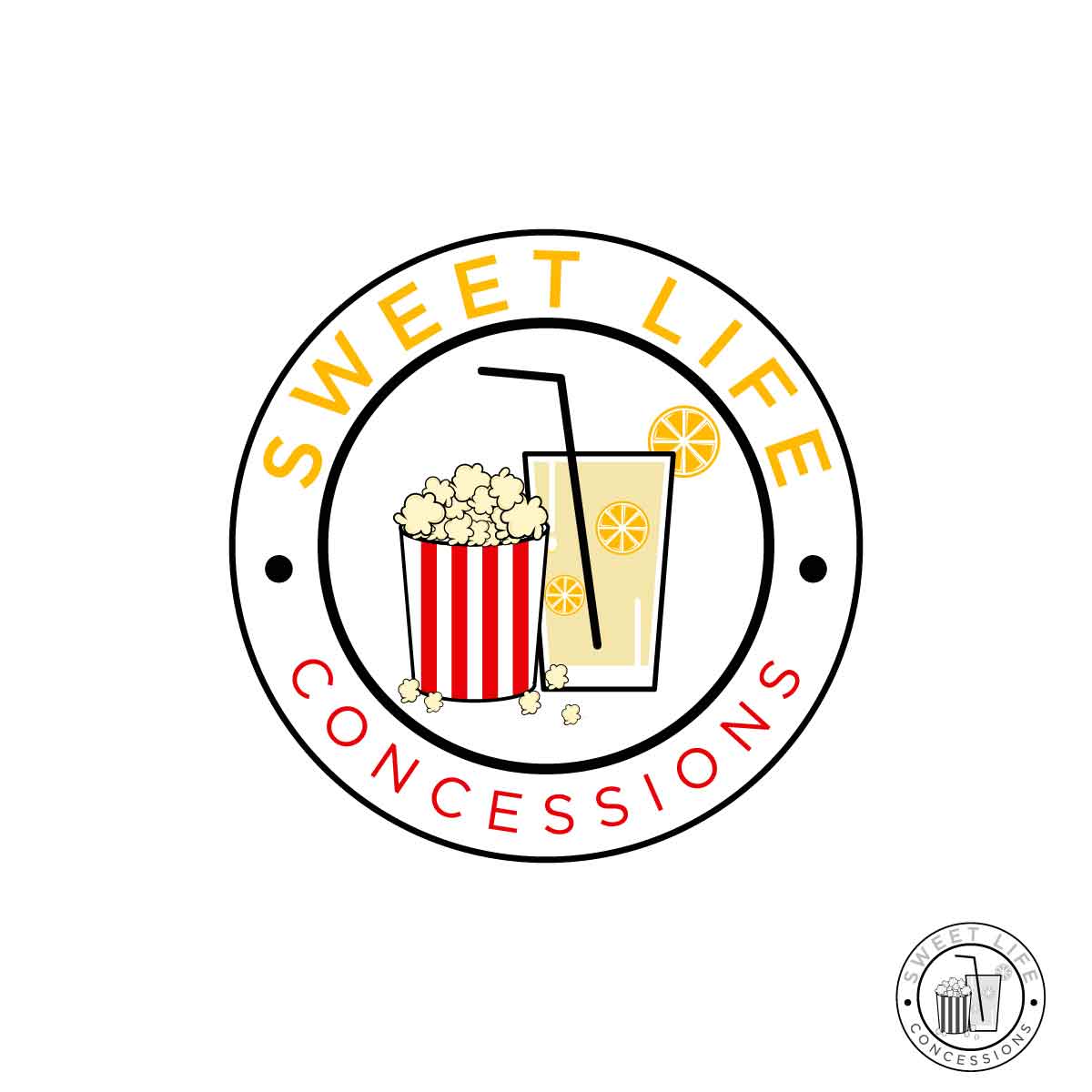 Logo Design by fly  design for Sweet Life Concessions LLC | Design #28876251