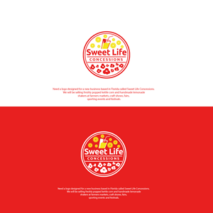 Diseño de Logo por nzdesigners para Sweet Life Concessions LLC | Diseño: #28880486