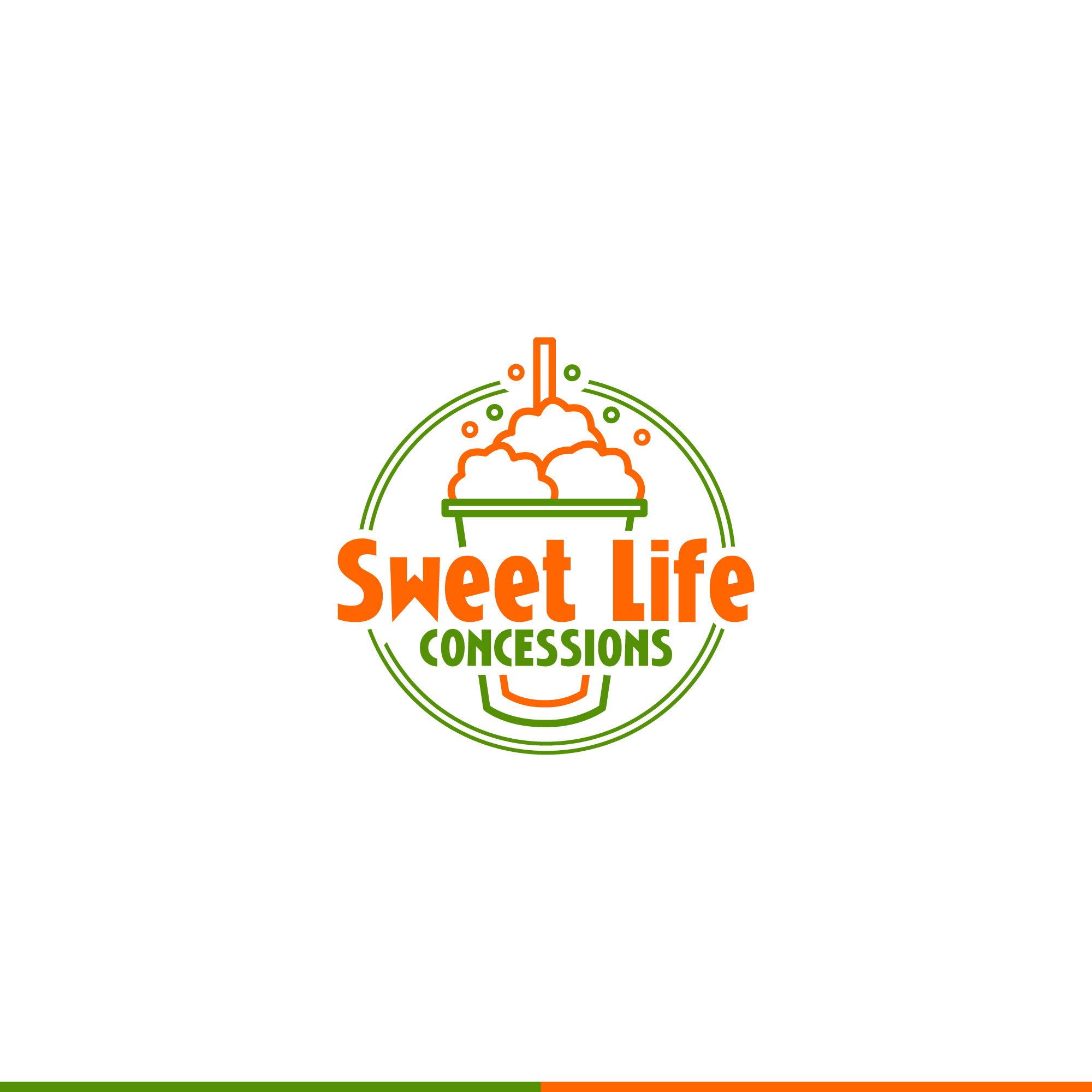 Logo Design by webeezine for Sweet Life Concessions LLC | Design #28879267