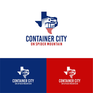 Container City  or  Container City on Spider Mountain | Diseño de Logo por brand maker