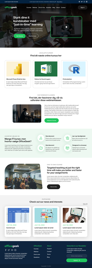 Web Design by Maansib for Officegeek | Design: #28880314