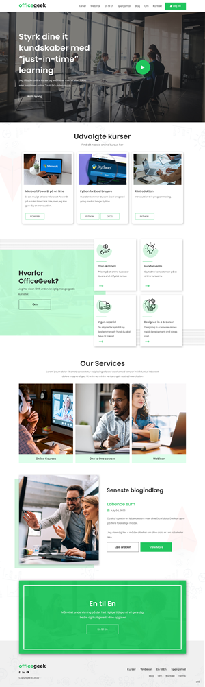 Web Design by pb for Officegeek | Design #28877646