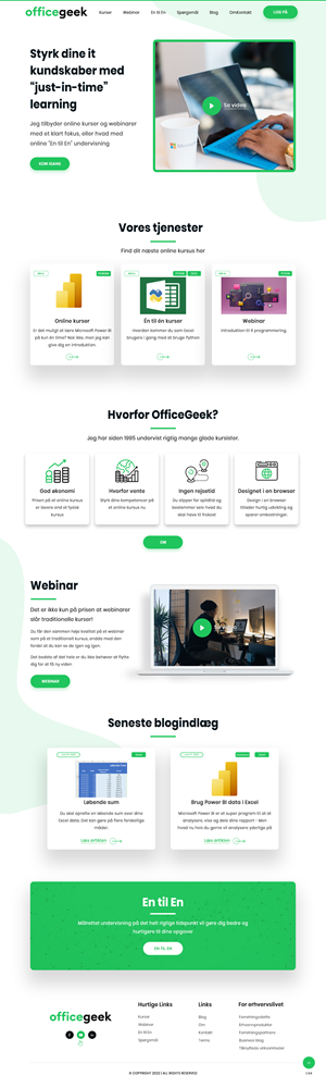 Web Design by pb for Officegeek | Design: #28877650