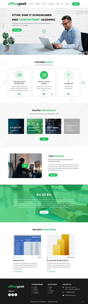 Web Design by pb for Officegeek | Design: #28877653