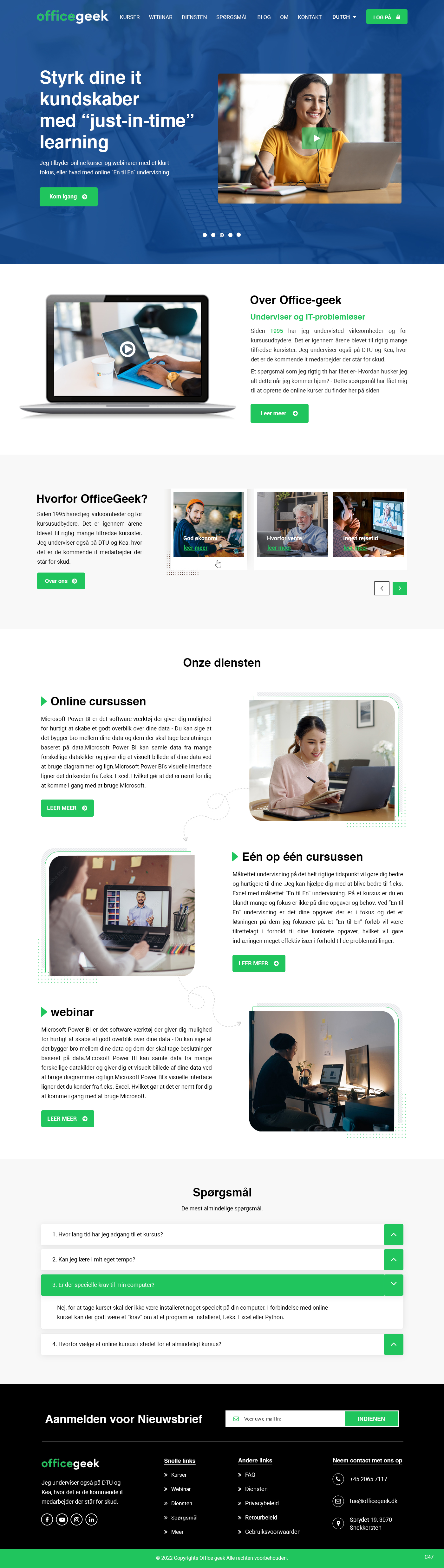 Web Design by pb for Officegeek | Design #28877655