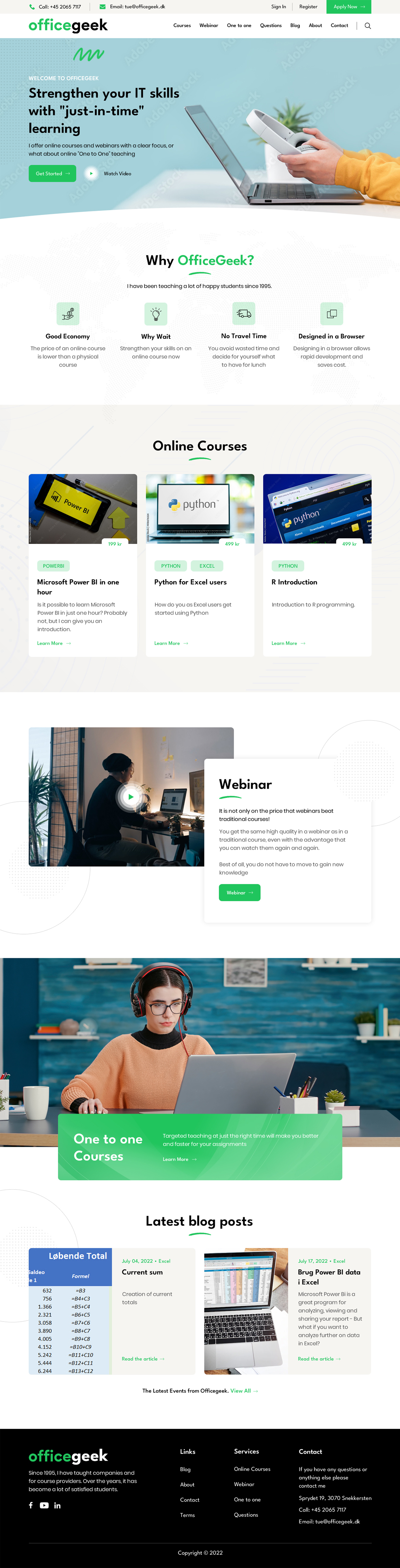 Diseño Web por Sujit Banerjee para Officegeek | Diseño #28893967