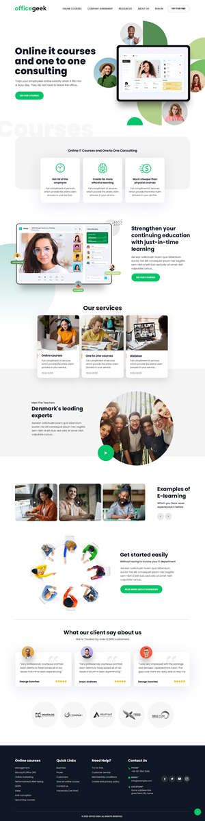 Web Design by nzdesigners for Officegeek | Design: #28880351