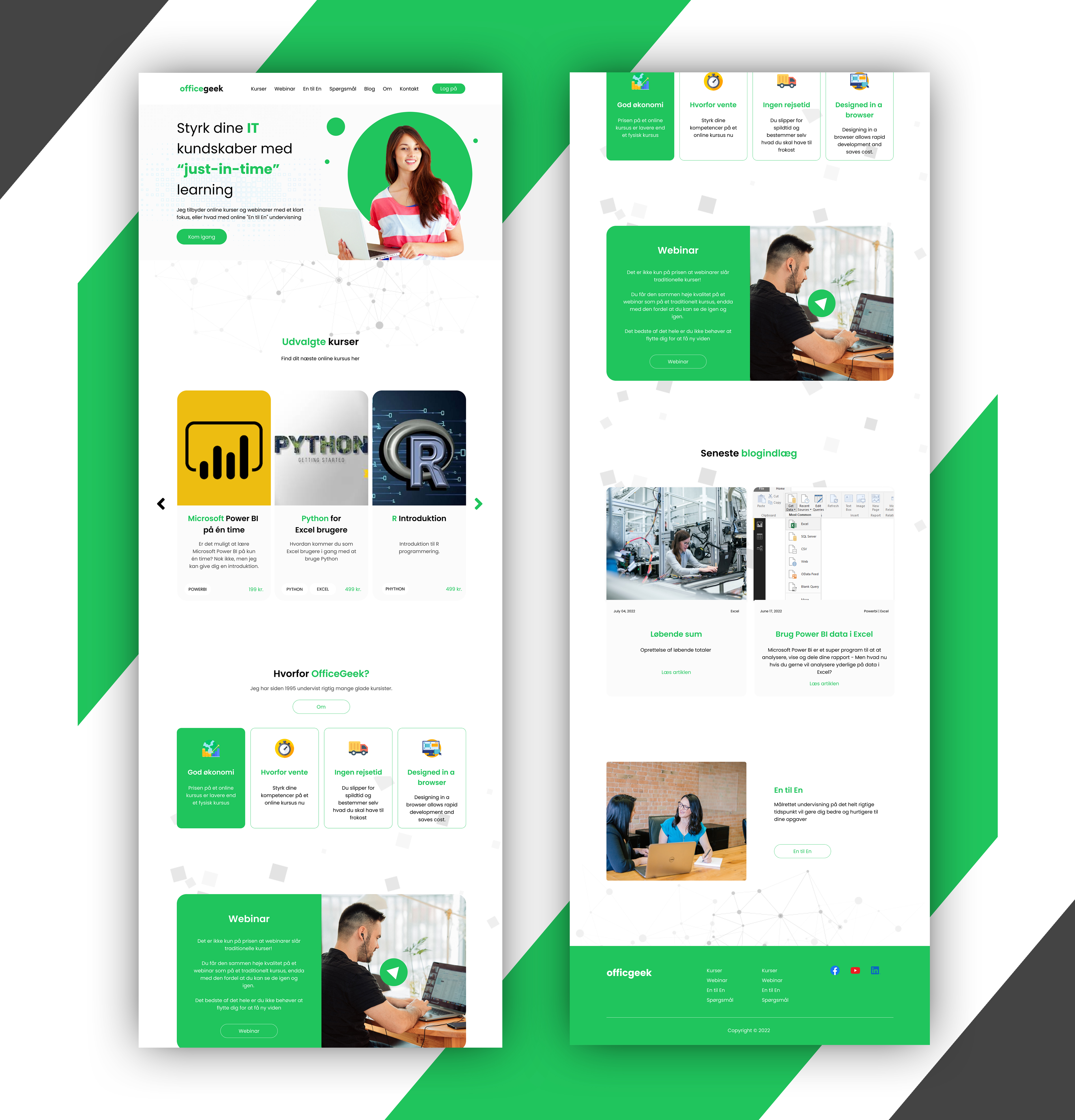 Diseño Web por Samahir Sharif para Officegeek | Diseño #28884141