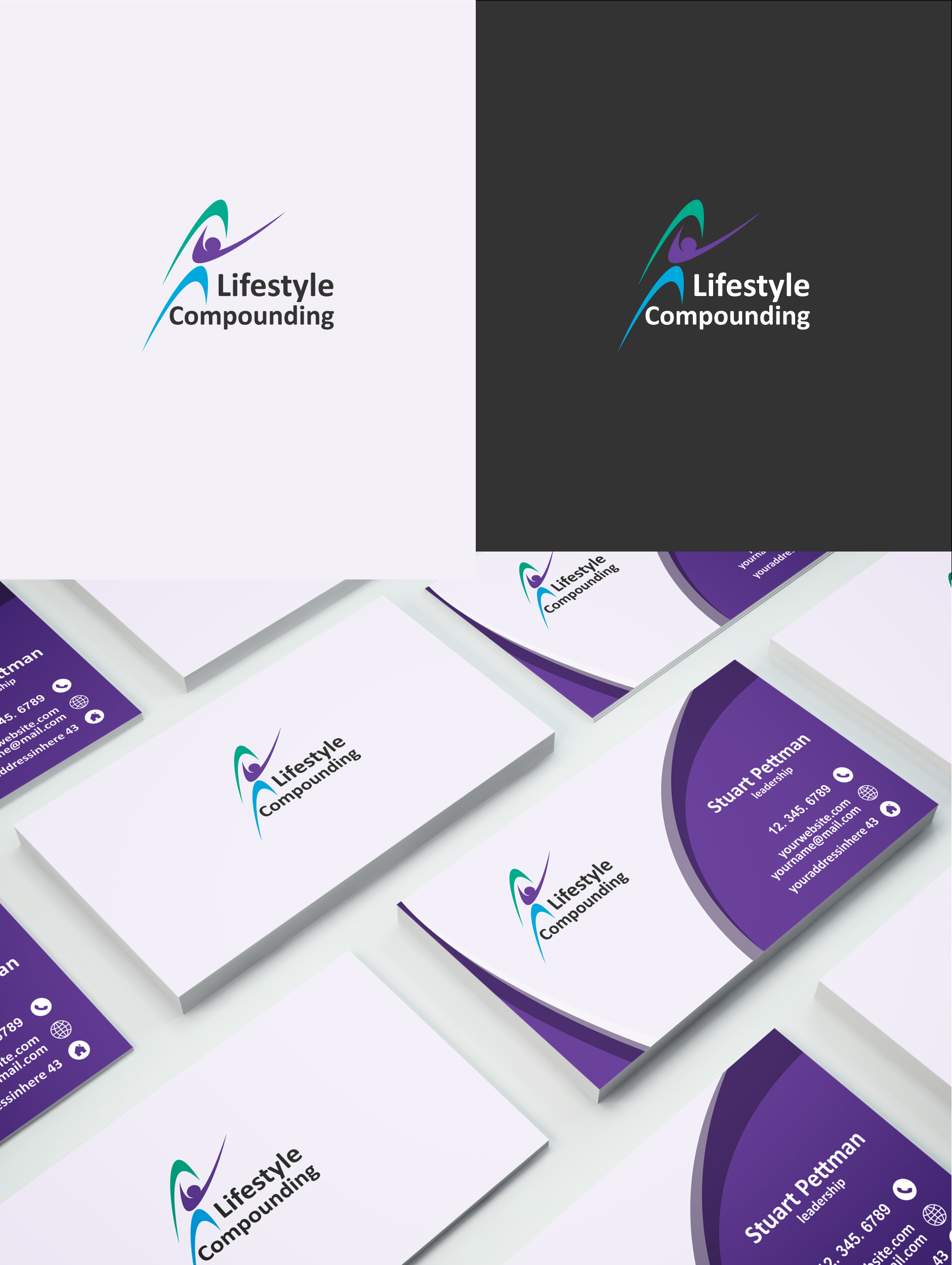 Logo Design by eudo for Lifestyle Compounding | Design #28899971