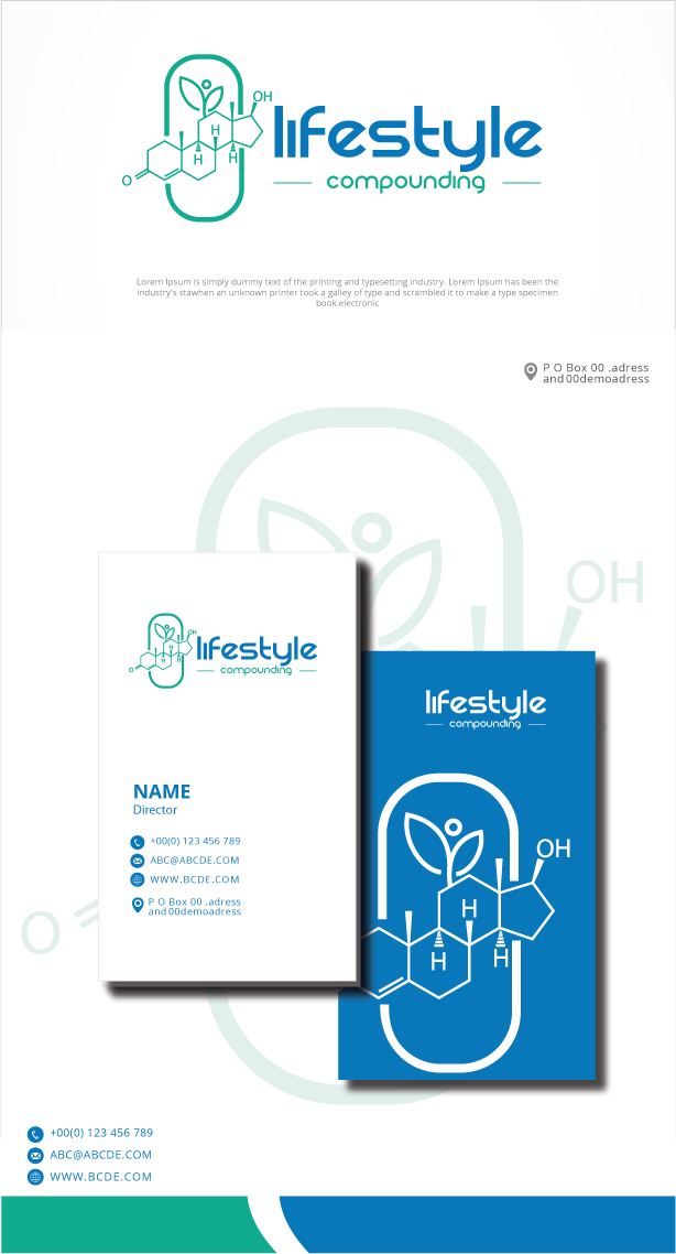 Logo Design by graphicevolution for Lifestyle Compounding | Design #28875472